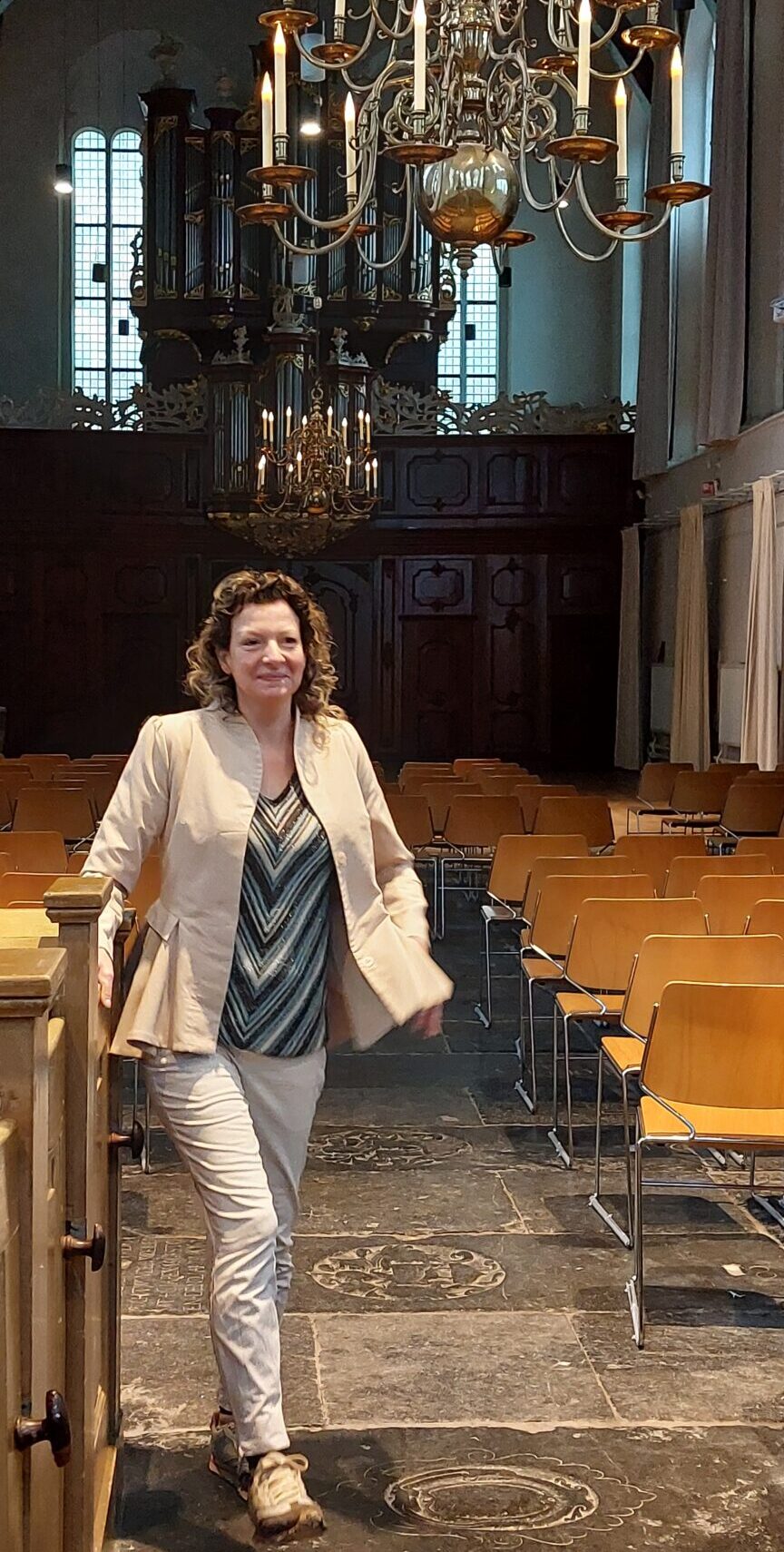 Eddy Boom in gesprek met de nieuwe beheerder Rochelle den Dulk