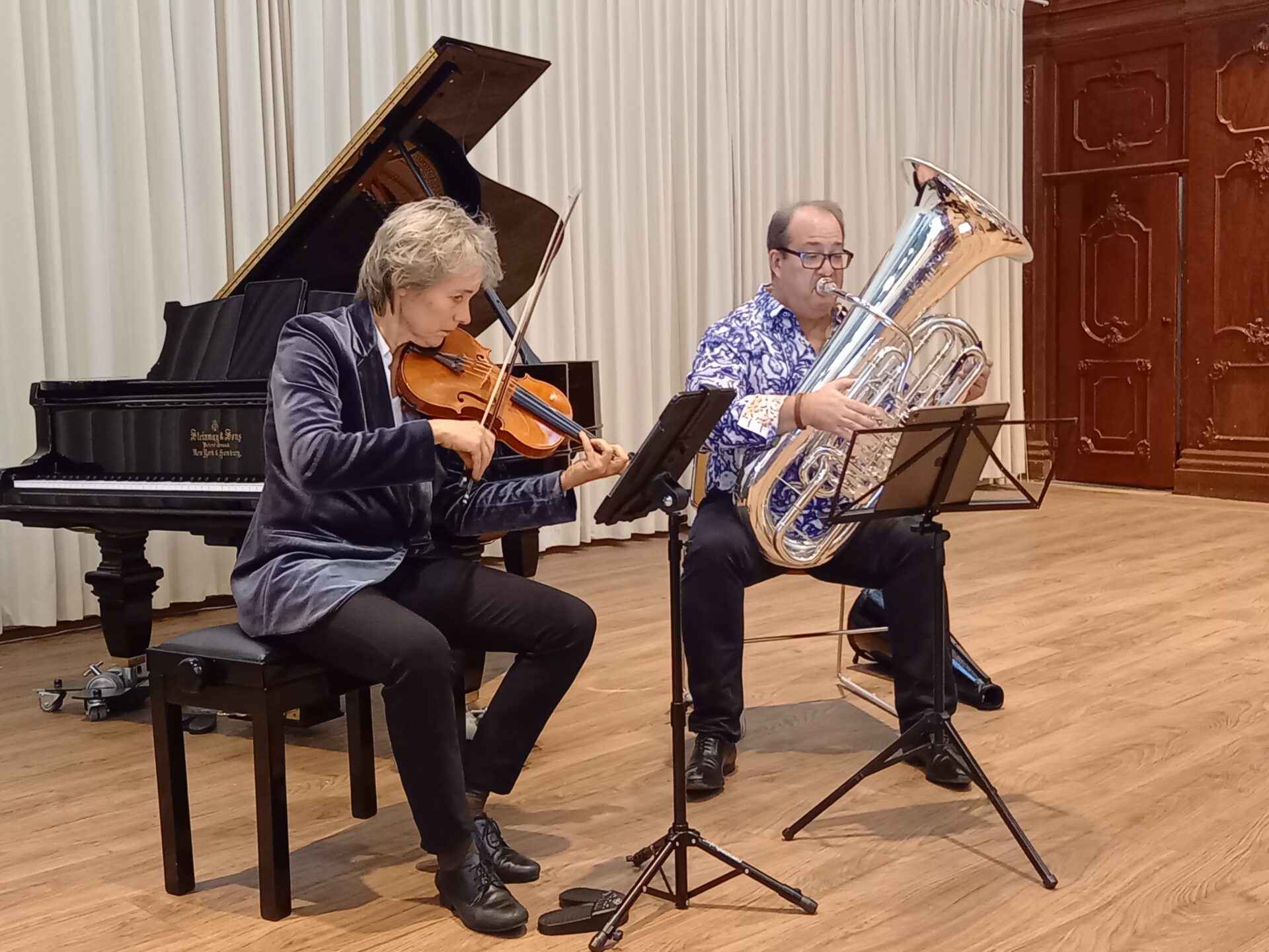 Van de voorzitter: een tubaïst in de kerk!